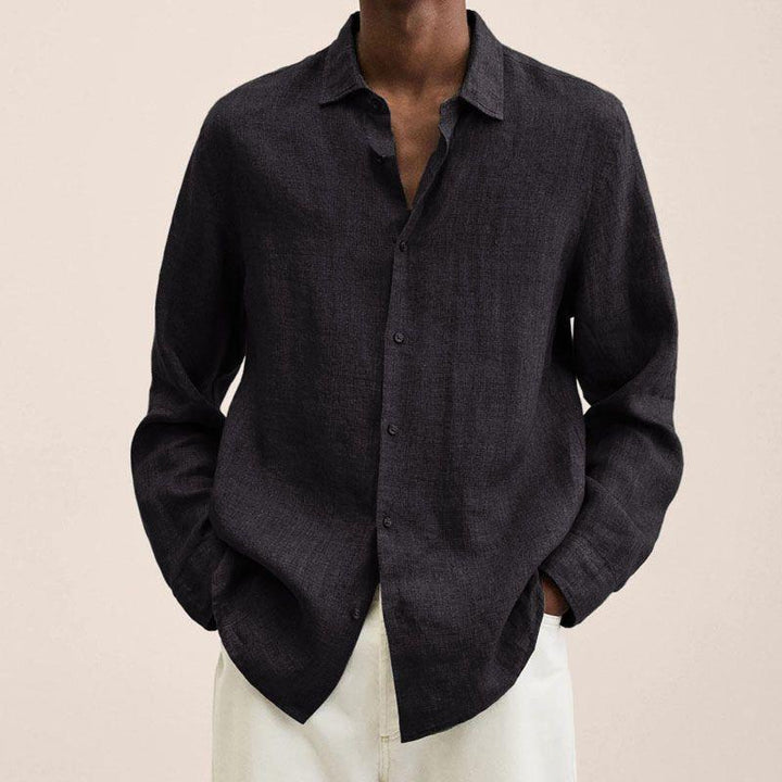 Derek | Men Classic Button Down Long Sleeve Shirt