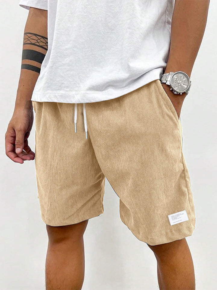 Derek | Men Relaxed Fit Casual Drawstring Shorts