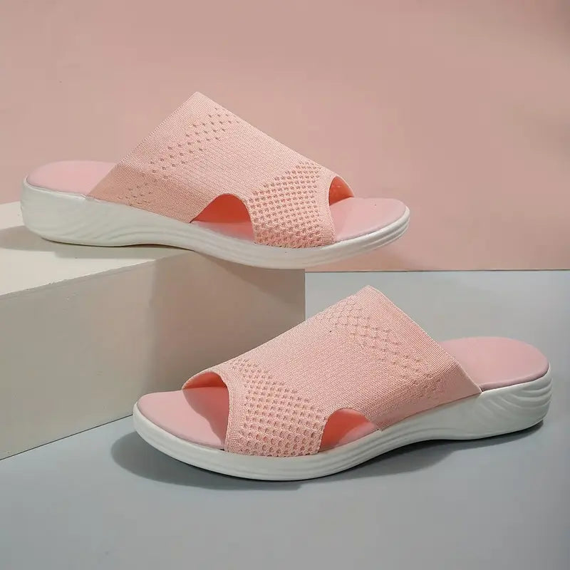 Rose | Womens Orthopedic Slip On Slide Sandals