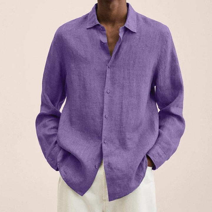 Derek | Men Classic Button Down Long Sleeve Shirt
