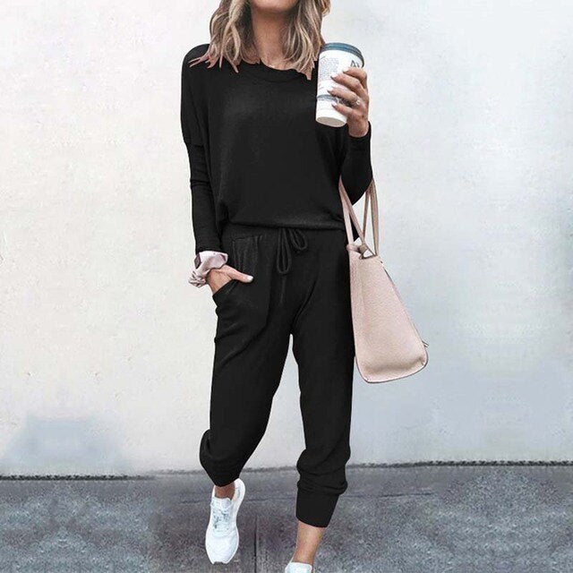Emma | Women’s  Two Piece Casual Matching Loungewear Sets