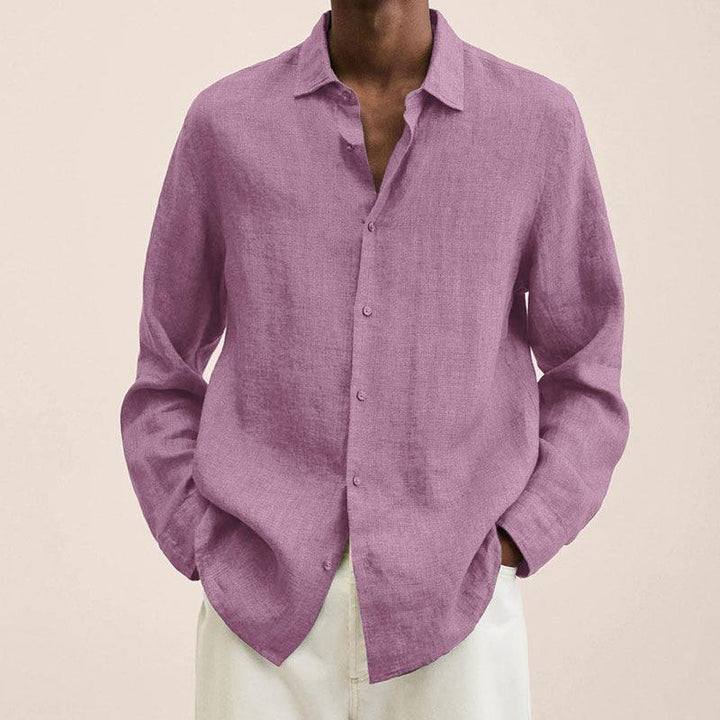 Derek | Men Classic Button Down Long Sleeve Shirt