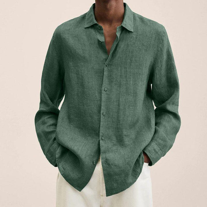 Derek | Men Classic Button Down Long Sleeve Shirt