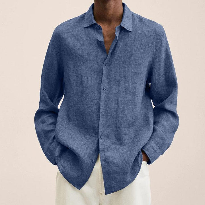 Derek | Men Classic Button Down Long Sleeve Shirt