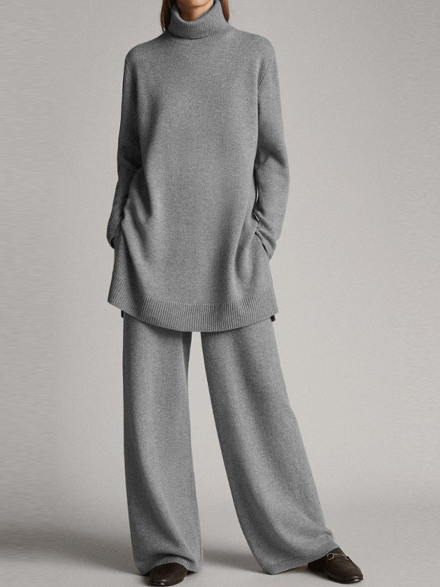 Samantha | Women Winter Relaxed Knit Lounge Set