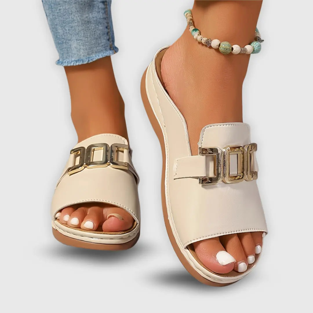 Lily | Women’s Spring Platform Slip‑On Sandals