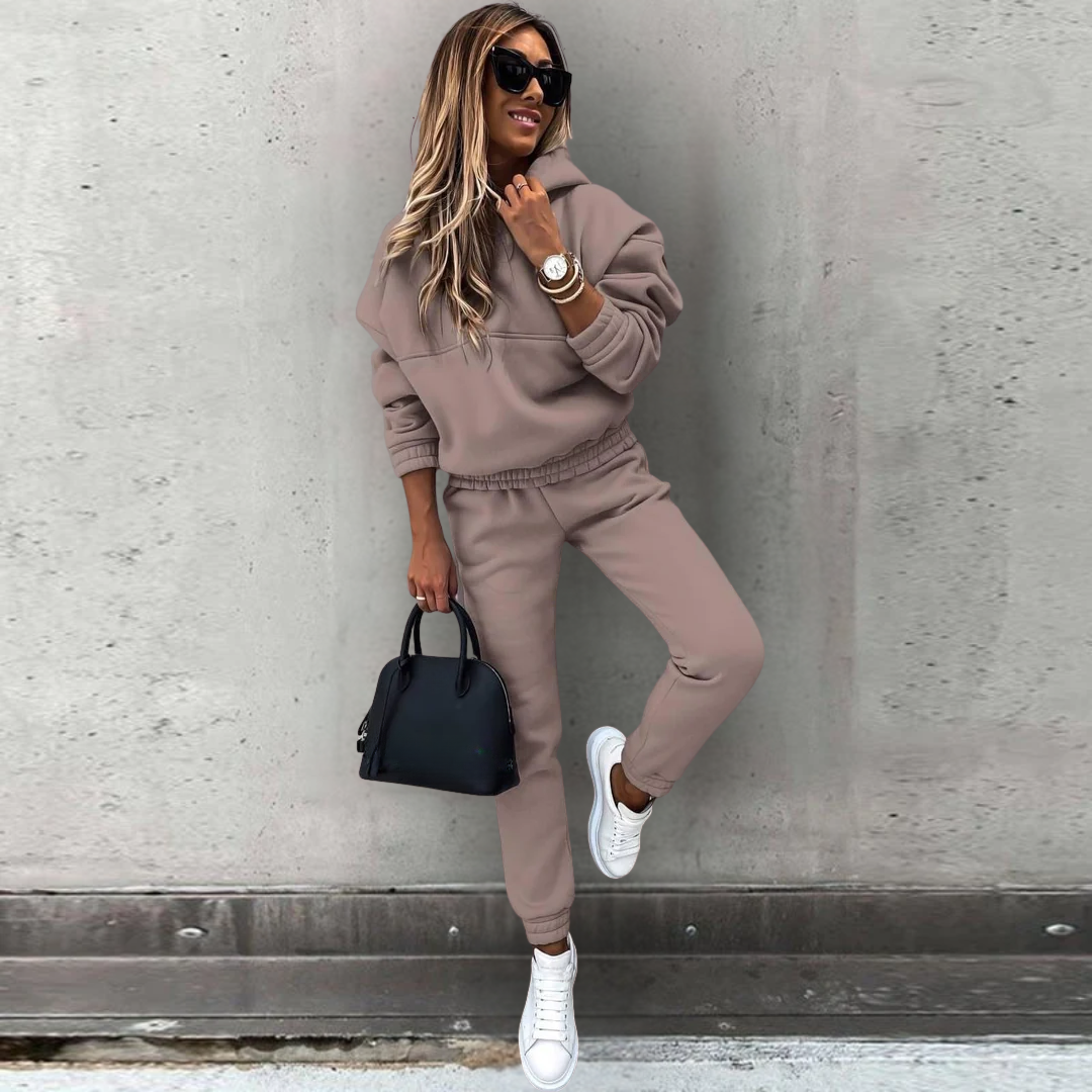 Natalie | Women’s Stretch Fit Hoodie and Joggers Set