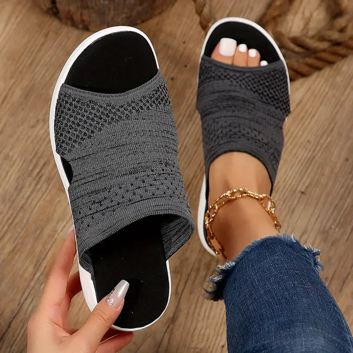 Rose | Womens Orthopedic Slip On Slide Sandals