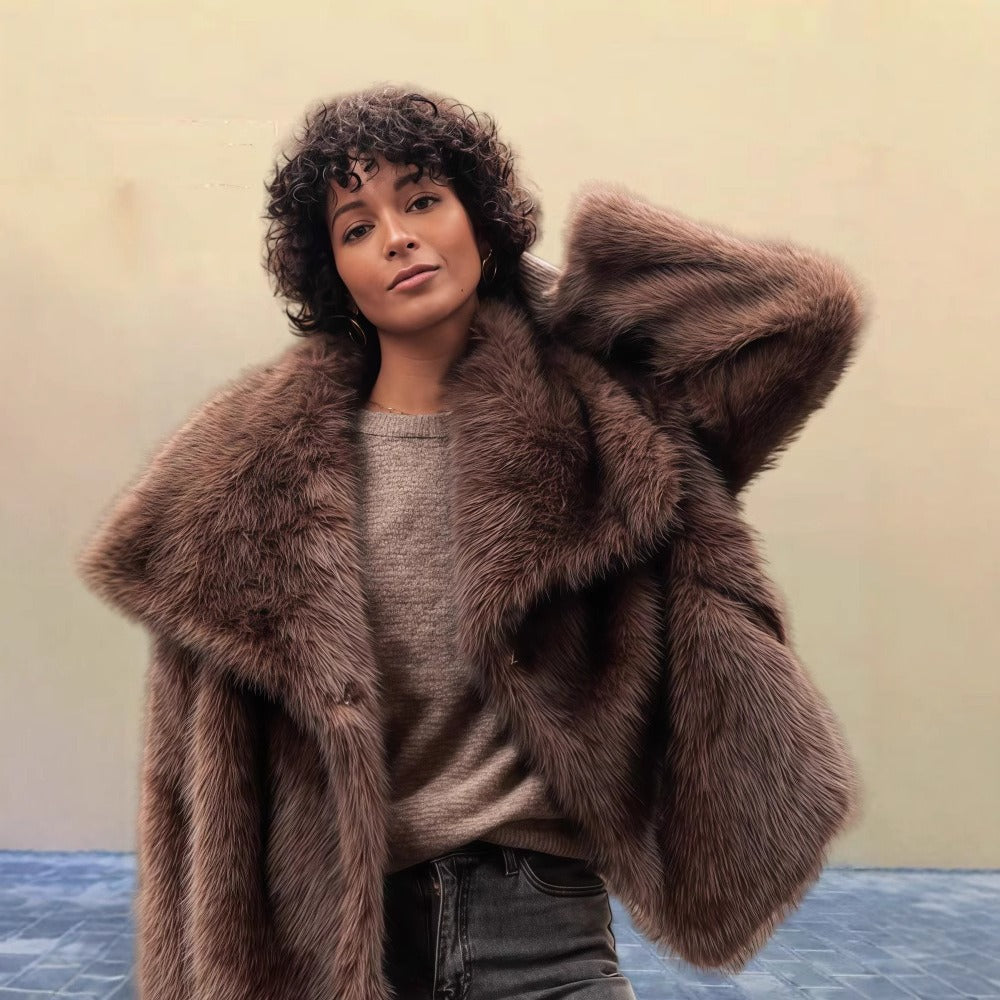 Bella | Women's Luxury Look Faux Fur Coat