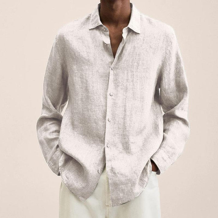 Derek | Men Classic Button Down Long Sleeve Shirt
