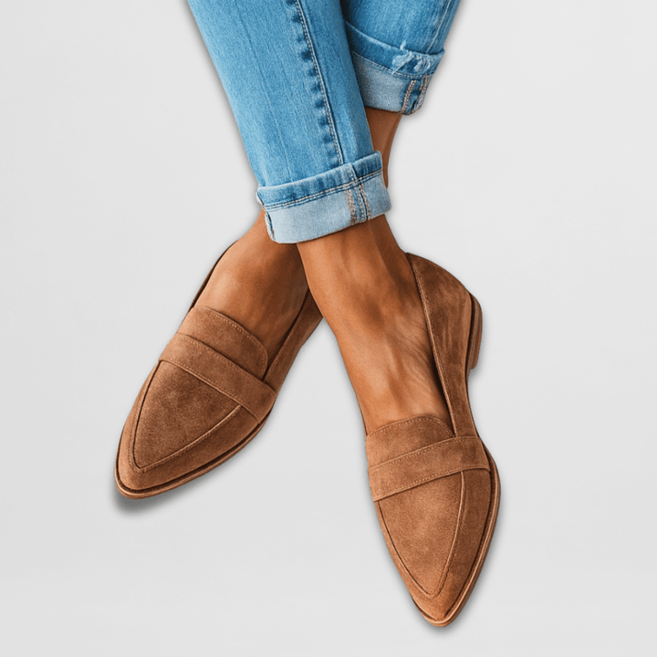Emily | Women Spring Leopard Pattern Loafers