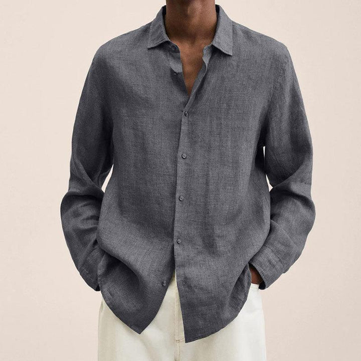 Derek | Men Classic Button Down Long Sleeve Shirt