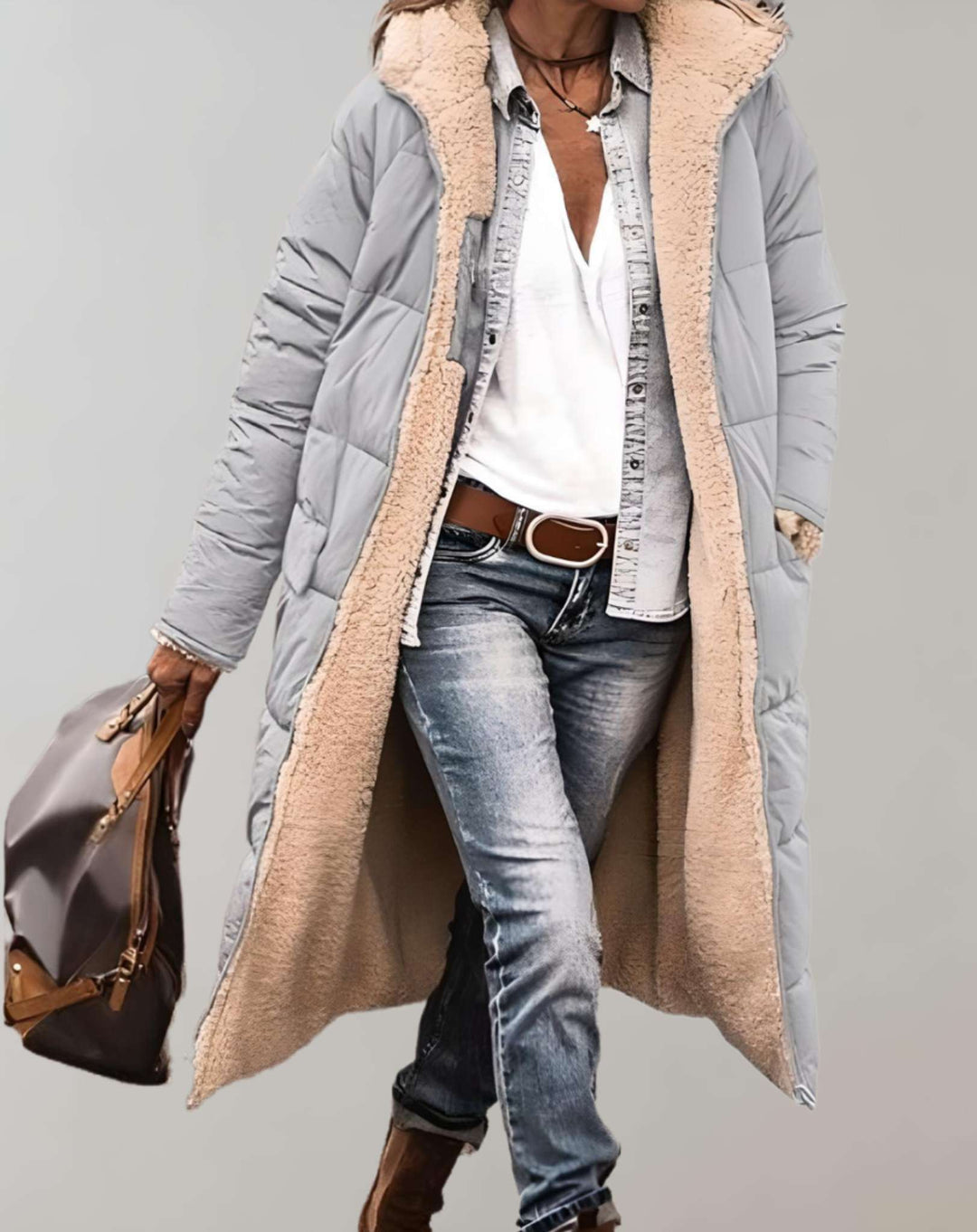 Daisy | Women’s Winter Quilted Coat with Lining