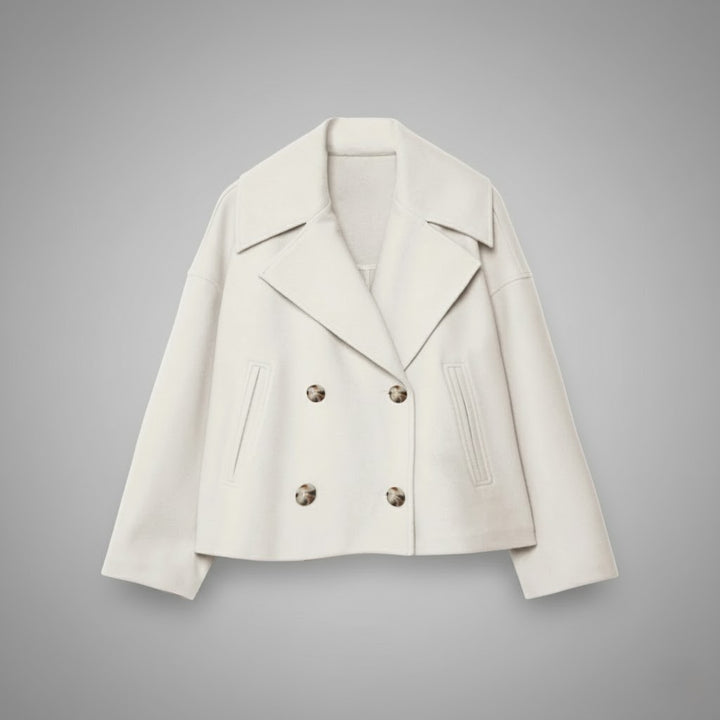 Georgia | Classic Double Button Short Jacket for Women