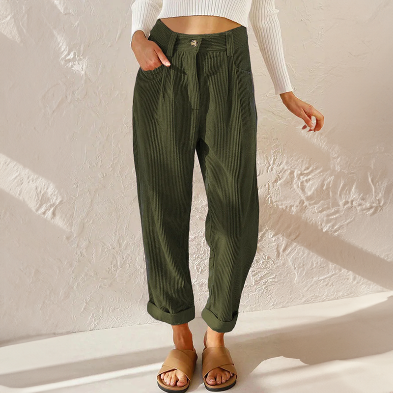 Rose | Women High Waist Wide Leg Pants