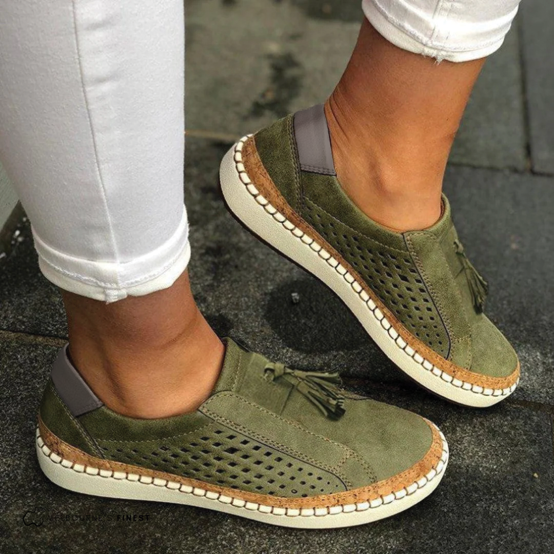 Sophia | Womens Slip On Platform Walking Shoes