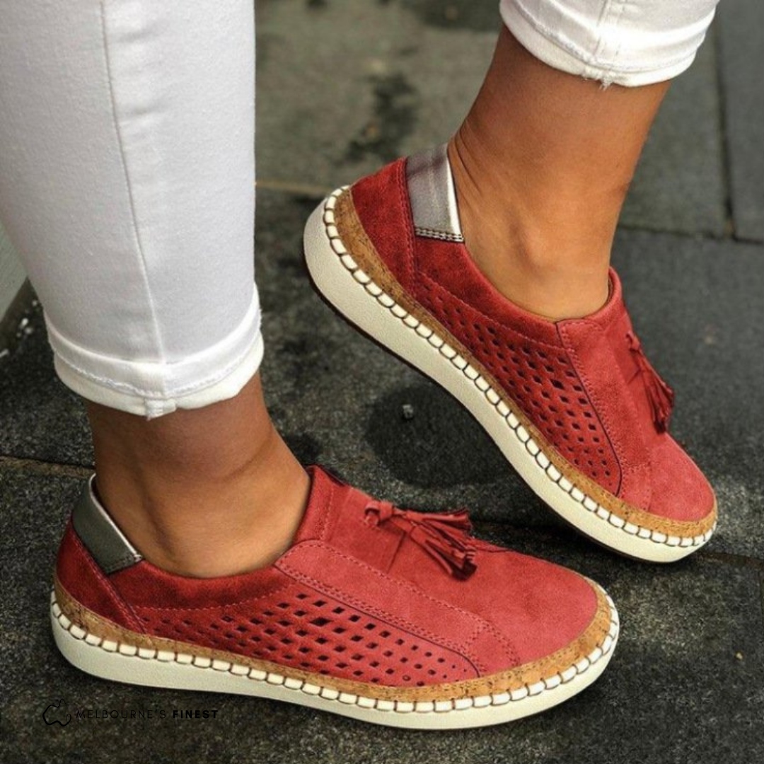 Sophia | Womens Slip On Platform Walking Shoes