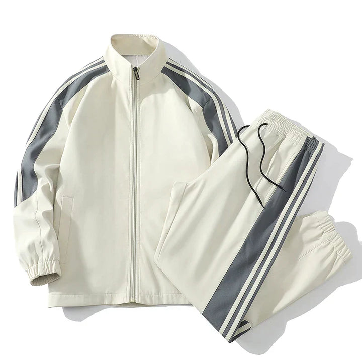 George | Men’s Sportswear Jogger Set with Zipper Jacket