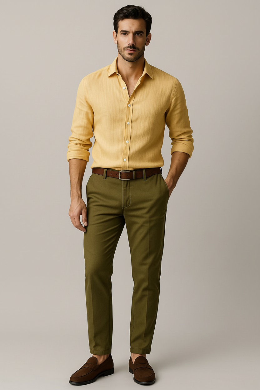 Glen | Men’s Vintage Button Up Shirt Style