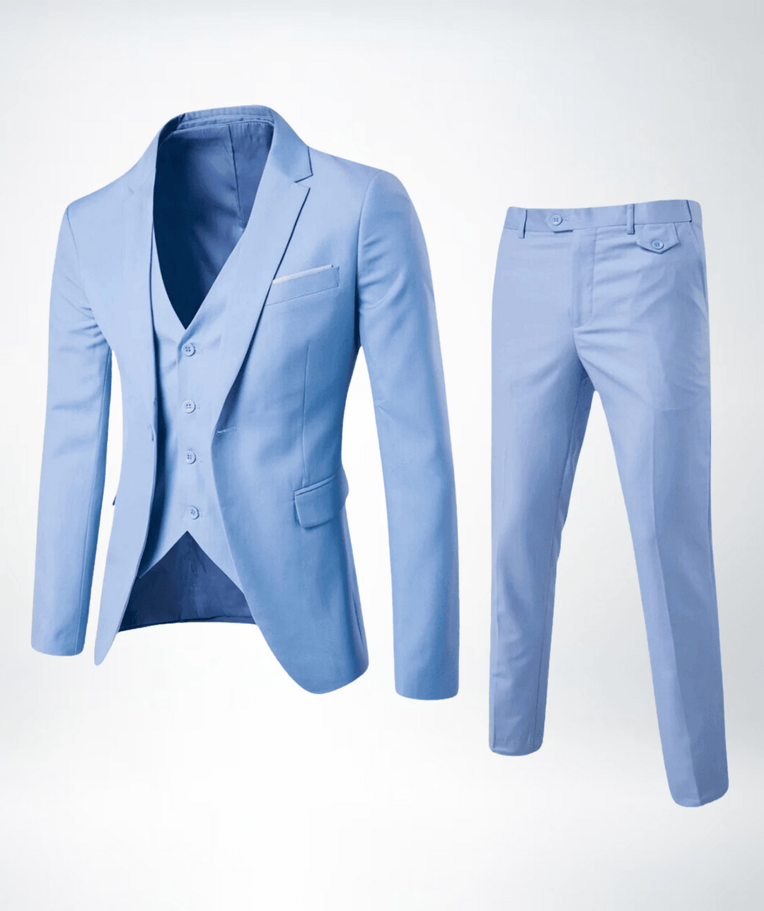 Eric | Men Three Piece Classic Formal Suit Set