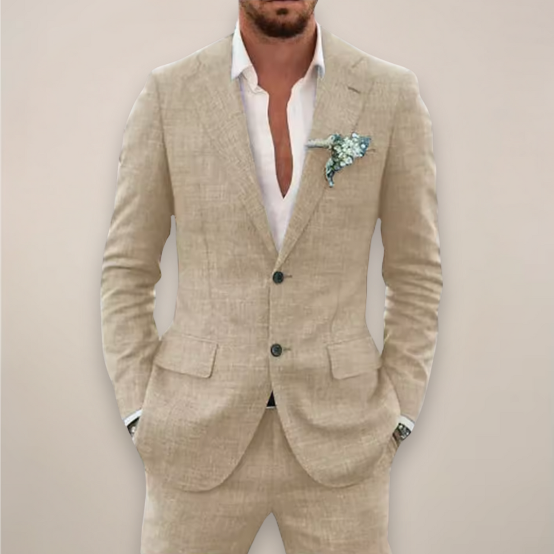 Eric | Men’s Two Piece Single Breasted Suit Set