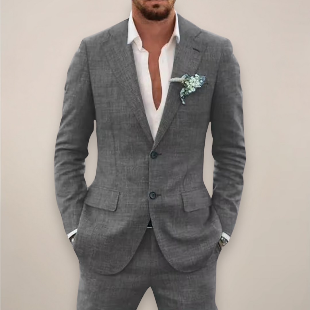 Eric | Men’s Two Piece Single Breasted Suit Set
