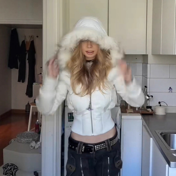 Danielle | Warm Stylish Winter Hooded Jacket for Women