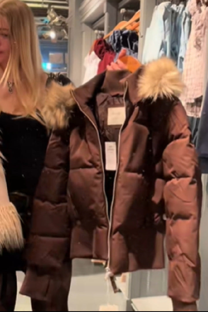 Danielle | Warm Stylish Winter Hooded Jacket for Women