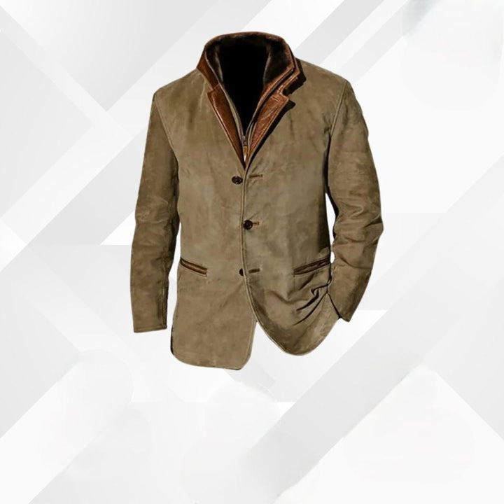 Kyle | Men’s Classic Button-Up Warm Jacket
