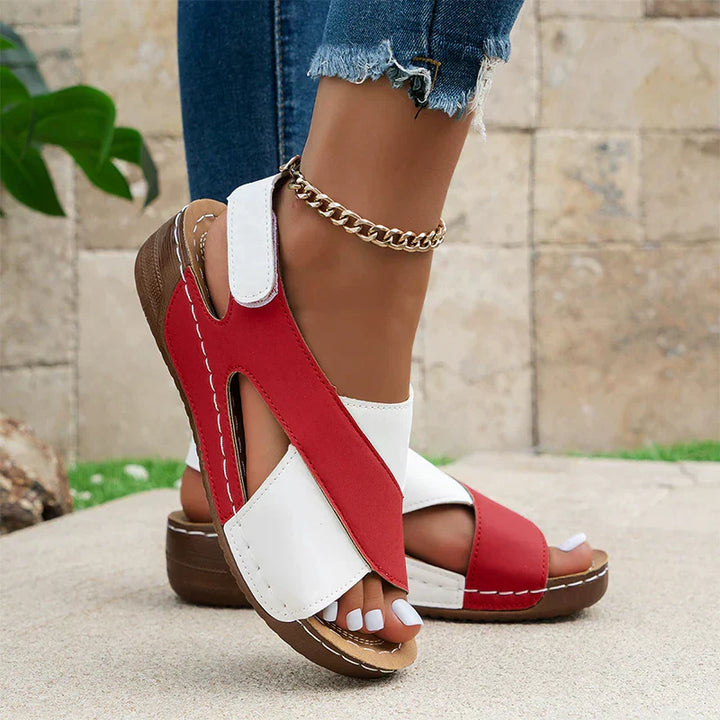 Samantha | Womens Orthopedic Cross Strap Sandals