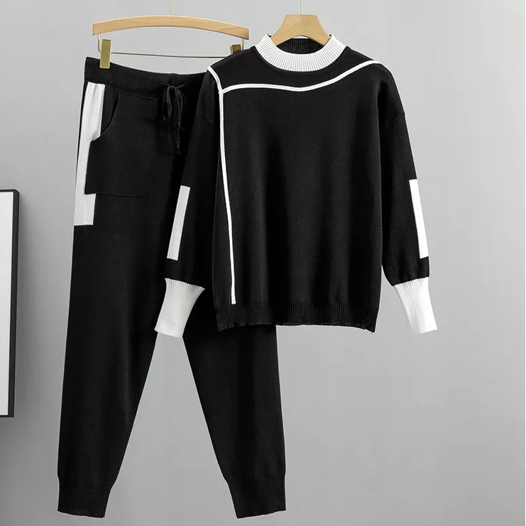 Kaitlyn | Women’s Casual Lounge Sweater Pants Set