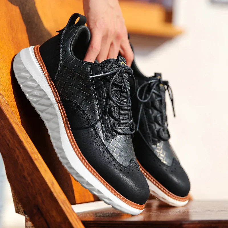 Julian | Men's Lace Up Platform Walking Sneakers
