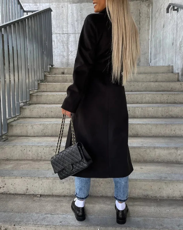 Addison | Women’s Classic Long Sleeve Trench Coat