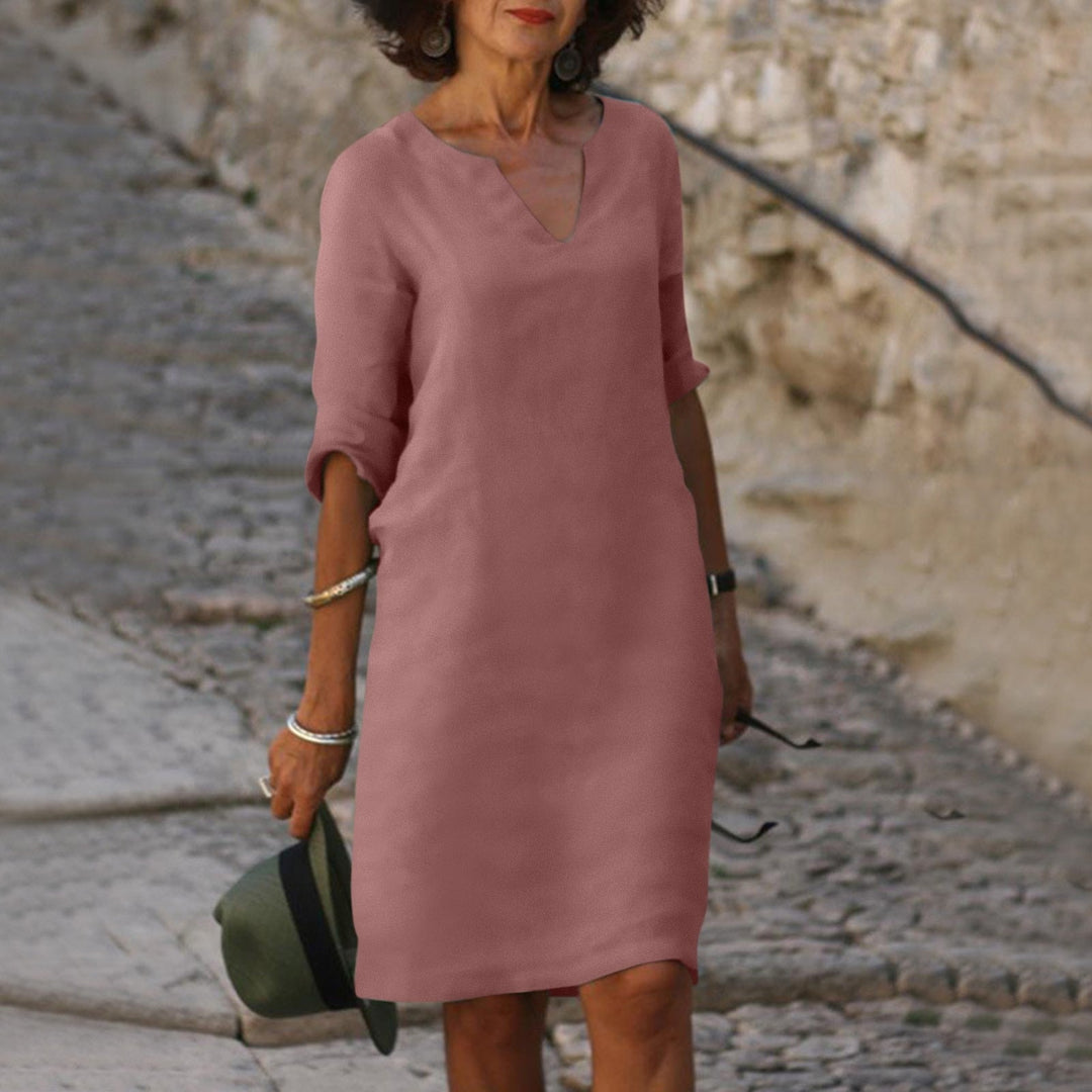 Taylor | Women Casual Loose Fit Midi Dress