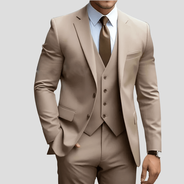 Drew | Men Three Piece Executive Formal Suit Set