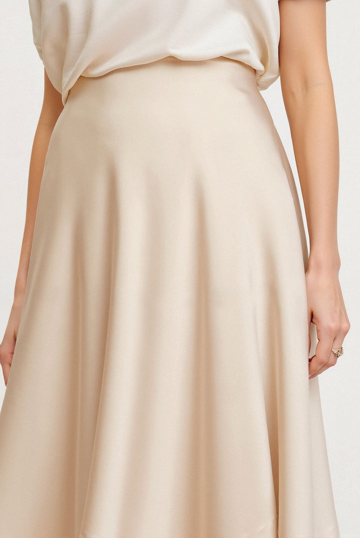 Ella | Women’s High Waist Maxi Skirt Silhouette