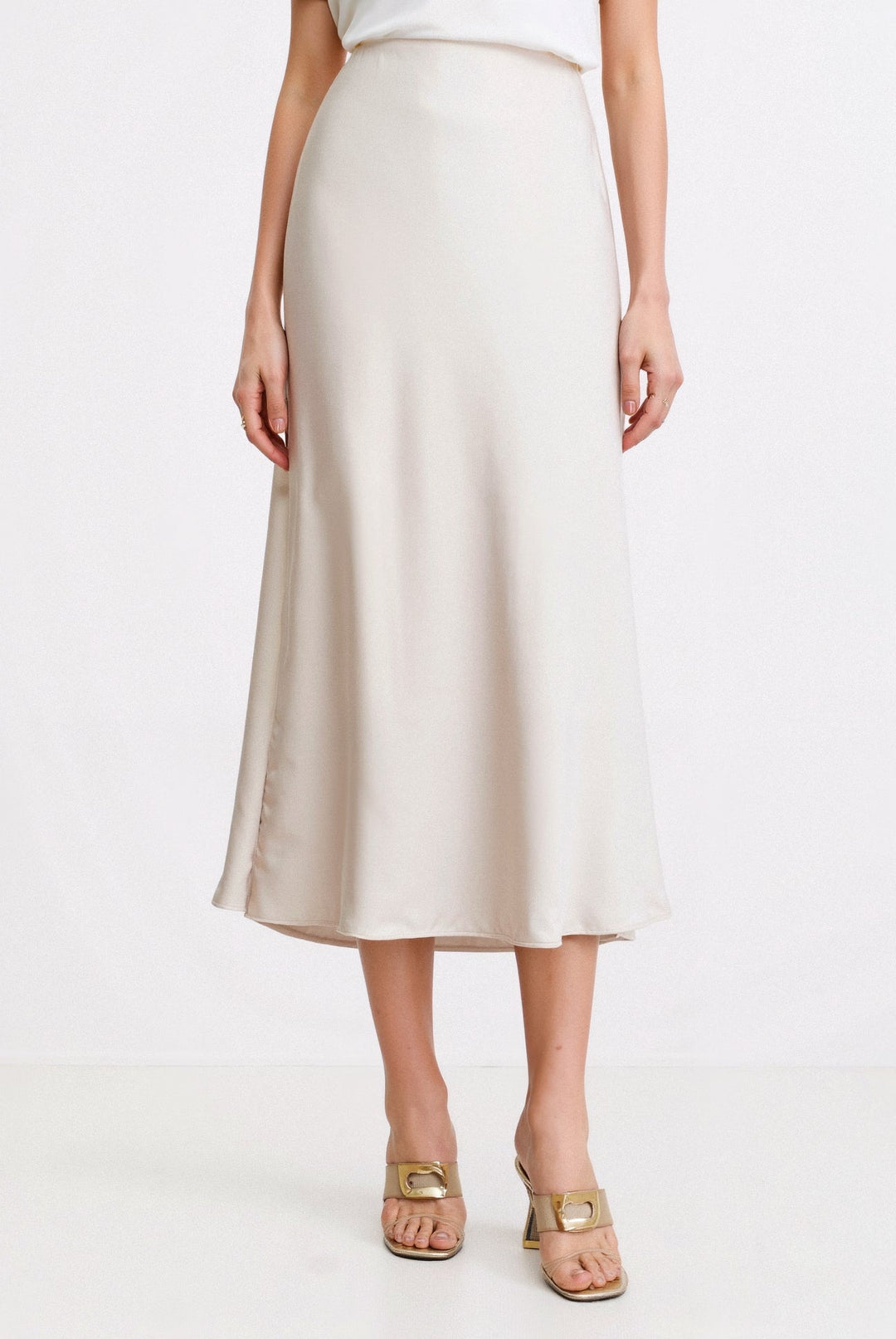 Ella | Women’s High Waist Maxi Skirt Silhouette