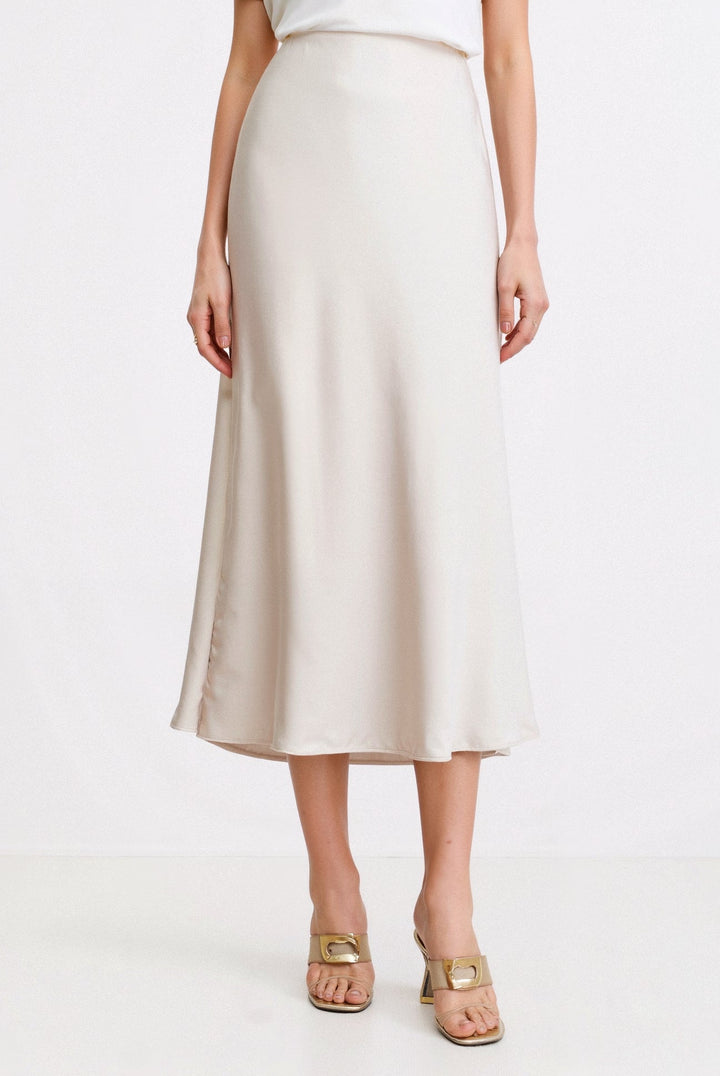 Ella | Women’s High Waist Maxi Skirt Silhouette