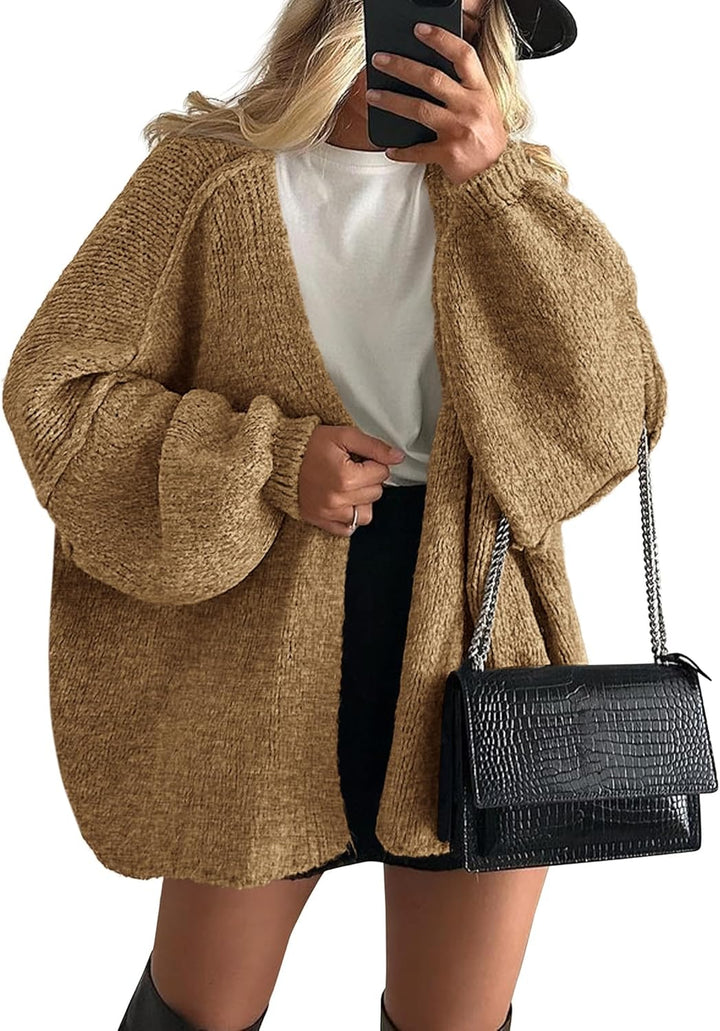 Gabriella | Women Spring Loose Knit Cardigan