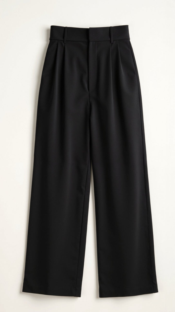 Caroline | Women’s High Waisted Wide Leg Trousers