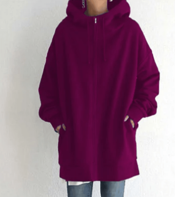 Karla | Women’s Full Zip Relaxed Fit Hoodie