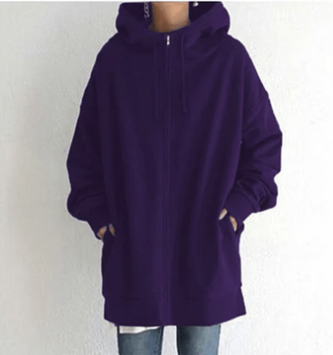 Karla | Women’s Full Zip Relaxed Fit Hoodie