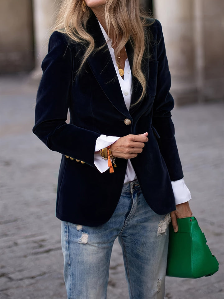 Selena | Women’s Classic Button-Up Casual Blazer
