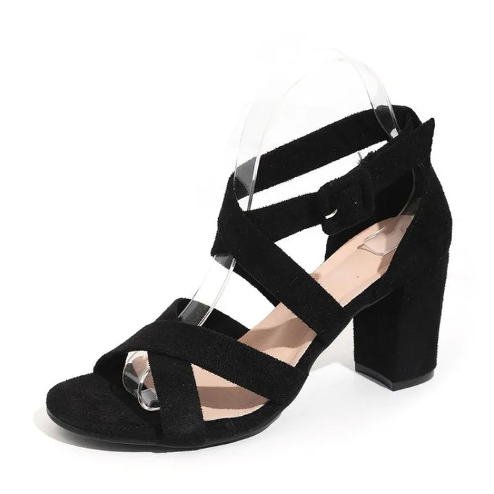 Chloe | Women Spring Block Heel Strappy Heels