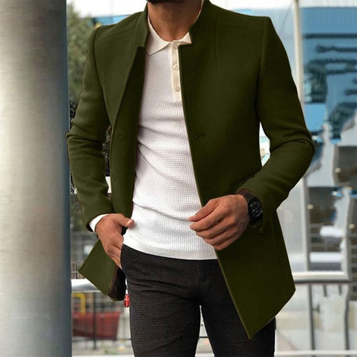 Matthew | Men’s Slim Fit Camel Winter Coat