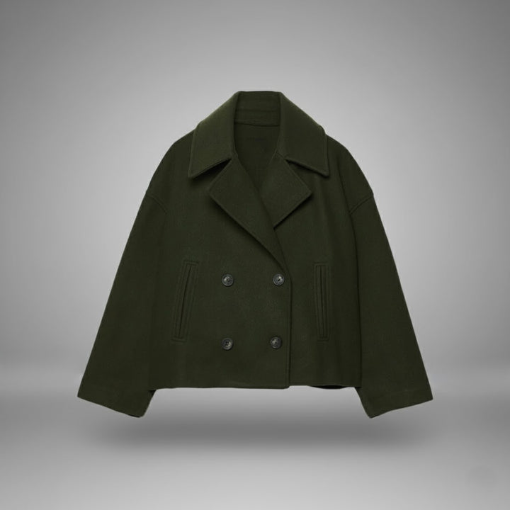 Georgia | Classic Double Button Short Jacket for Women