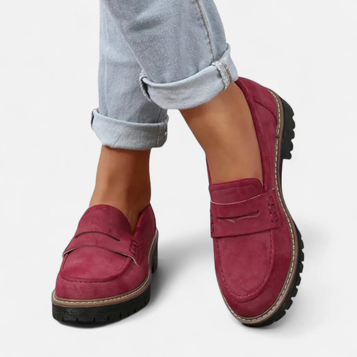 Isabella | Women Classic Chunky Sole Loafers