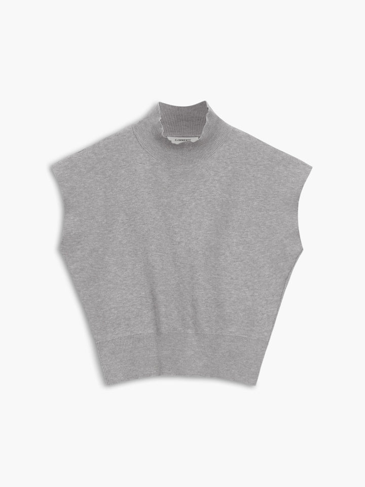 Penelope | Women's Mock Neck Short Sleeve Top Casual Summer
