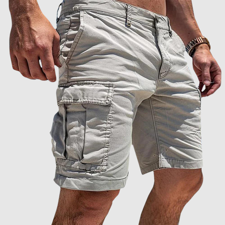 Lucas | Men's Cargo Pocket Casual Knee Length Shorts