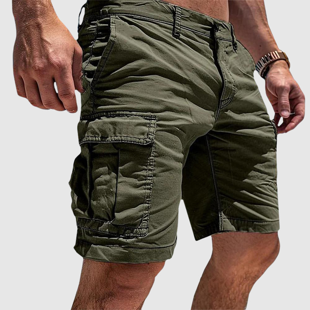 Lucas | Men's Cargo Pocket Casual Knee Length Shorts
